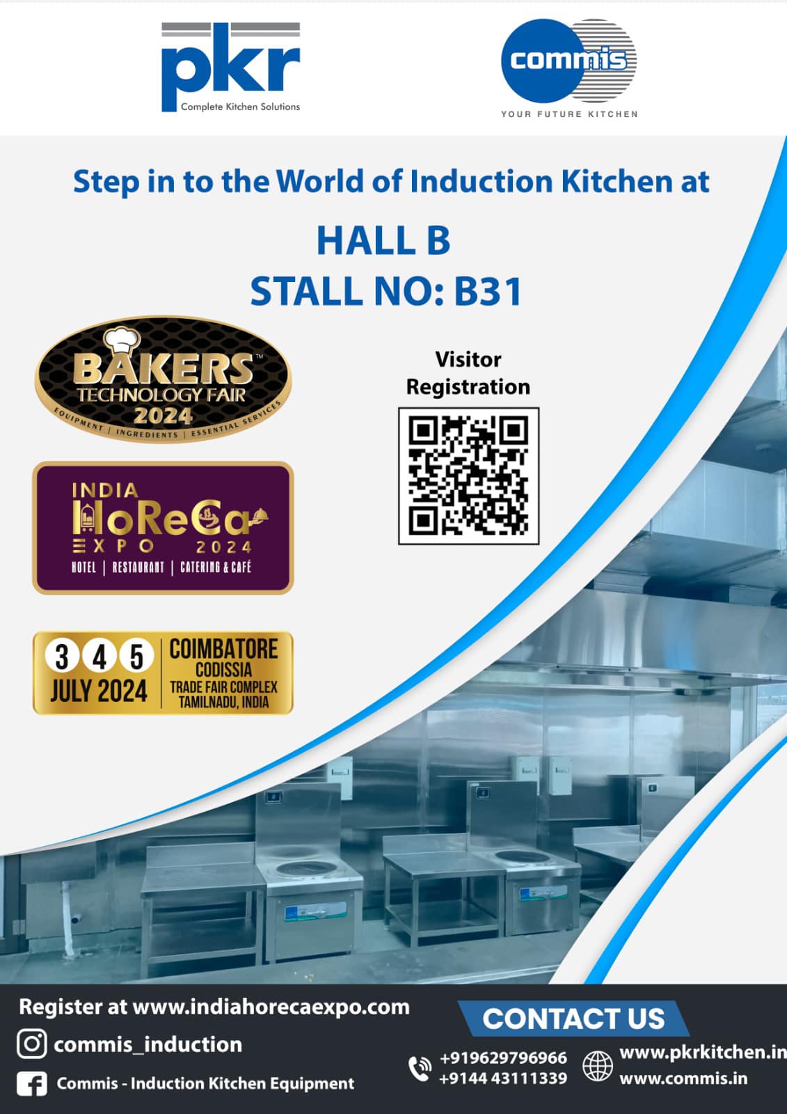 Commis - Induction Kitchen Equipment | Chennai