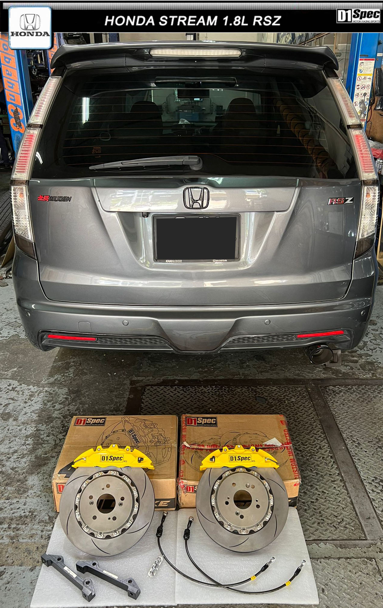HONDA STREAM 1.8L RSZ... - Fong Kim Exhaust System Pte Ltd