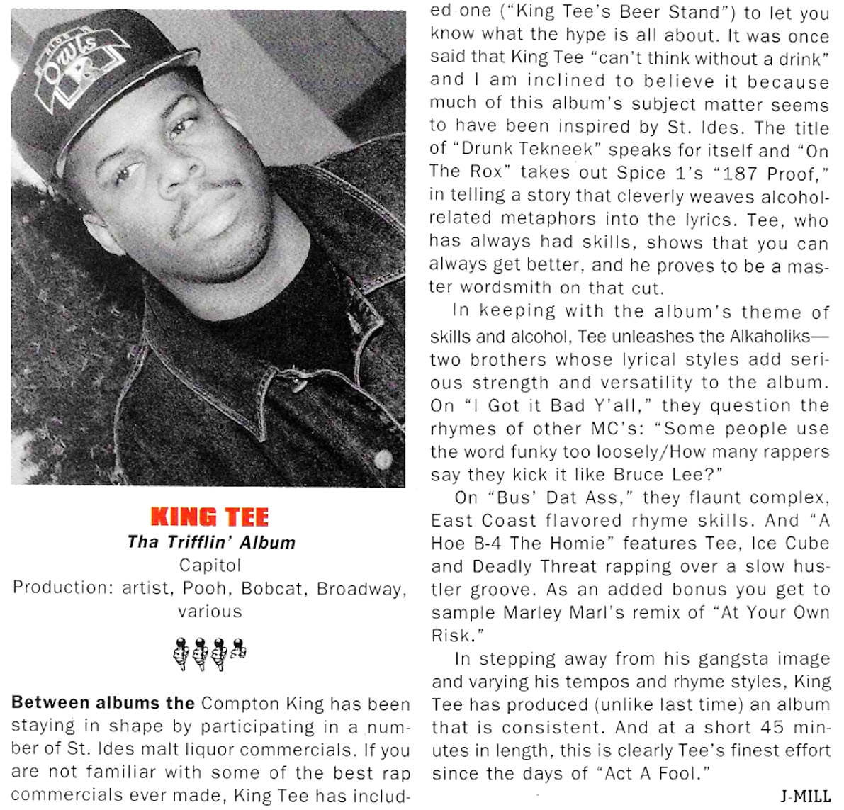 Hip Hop Classic - Review of King Tee's 'Tha Triflin'... | Facebook