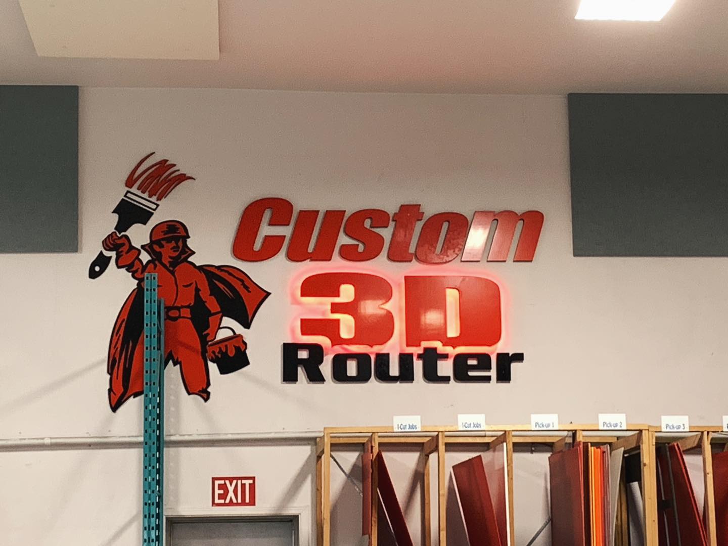 SOS Graphics - Our original logo, proudly displayed at the...