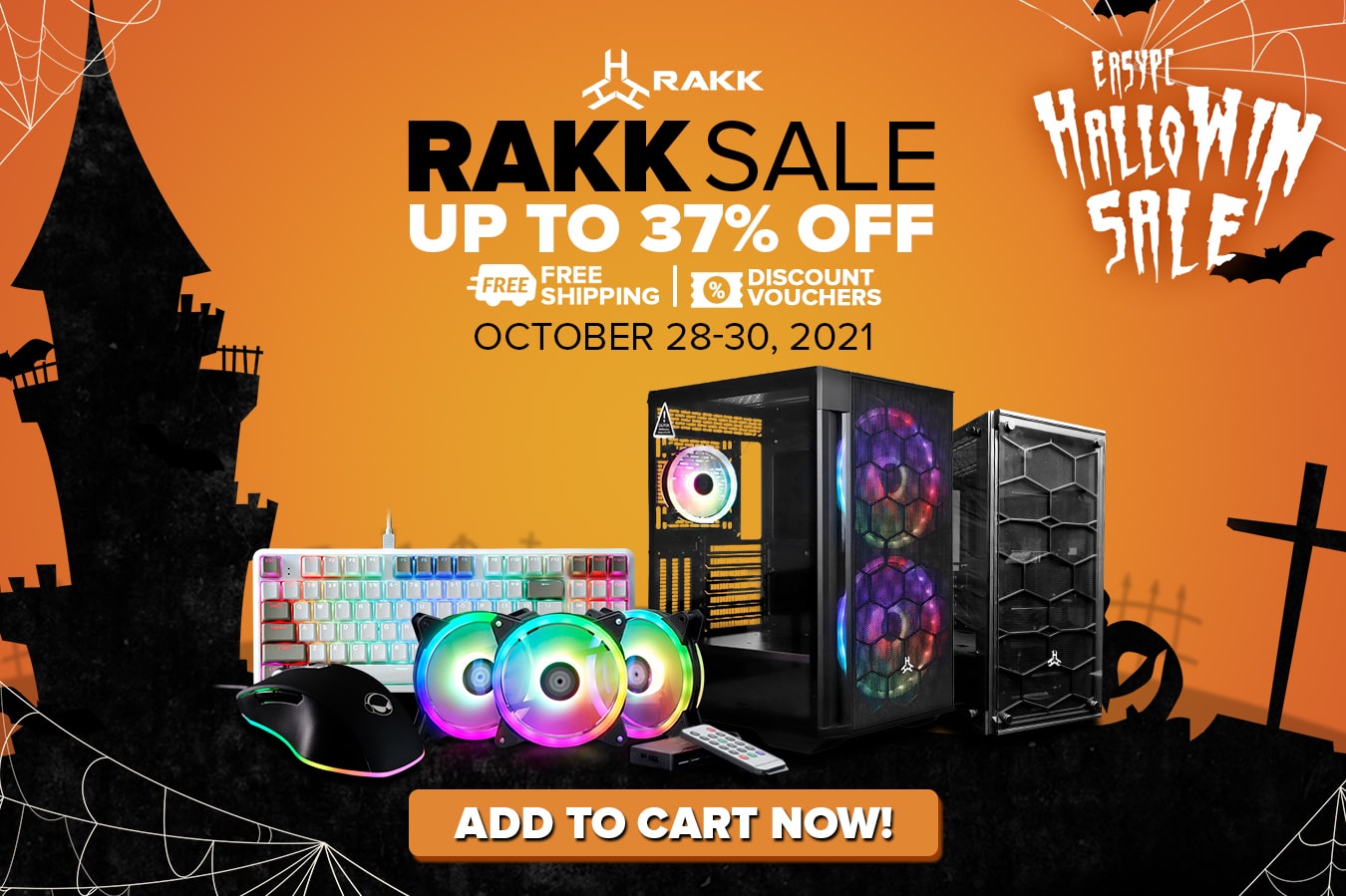 EASY PC - Afraid of losing your game this Halloween...