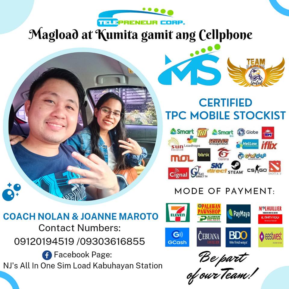 NJ's All In One Sim Load Kabuhayan Station