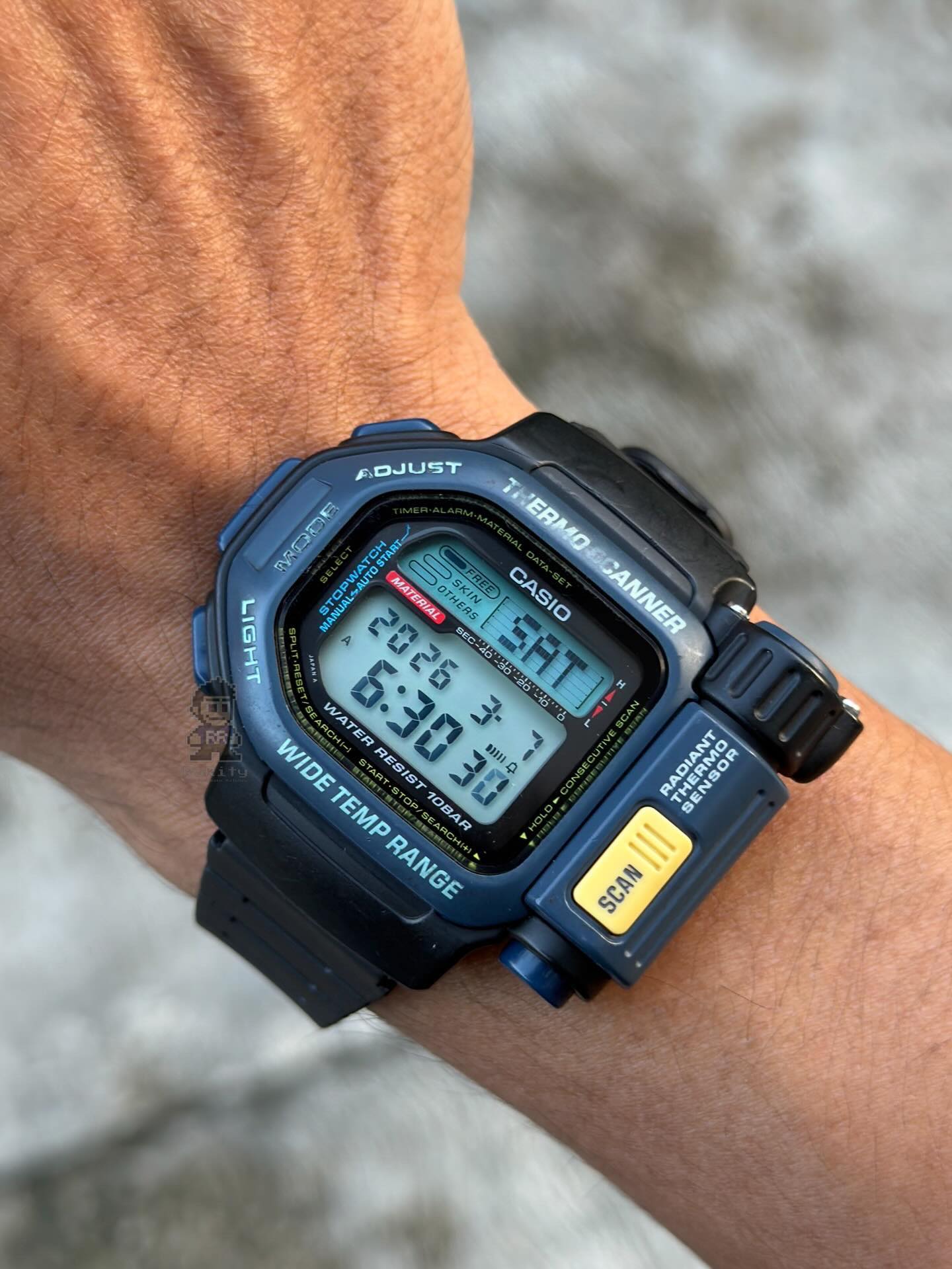 casio50quiz - 1994 - TSR-100/TSR-110 - This special watch had a
