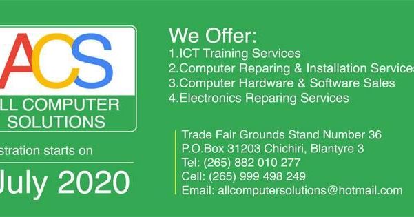 All computer solutions | Blantyre