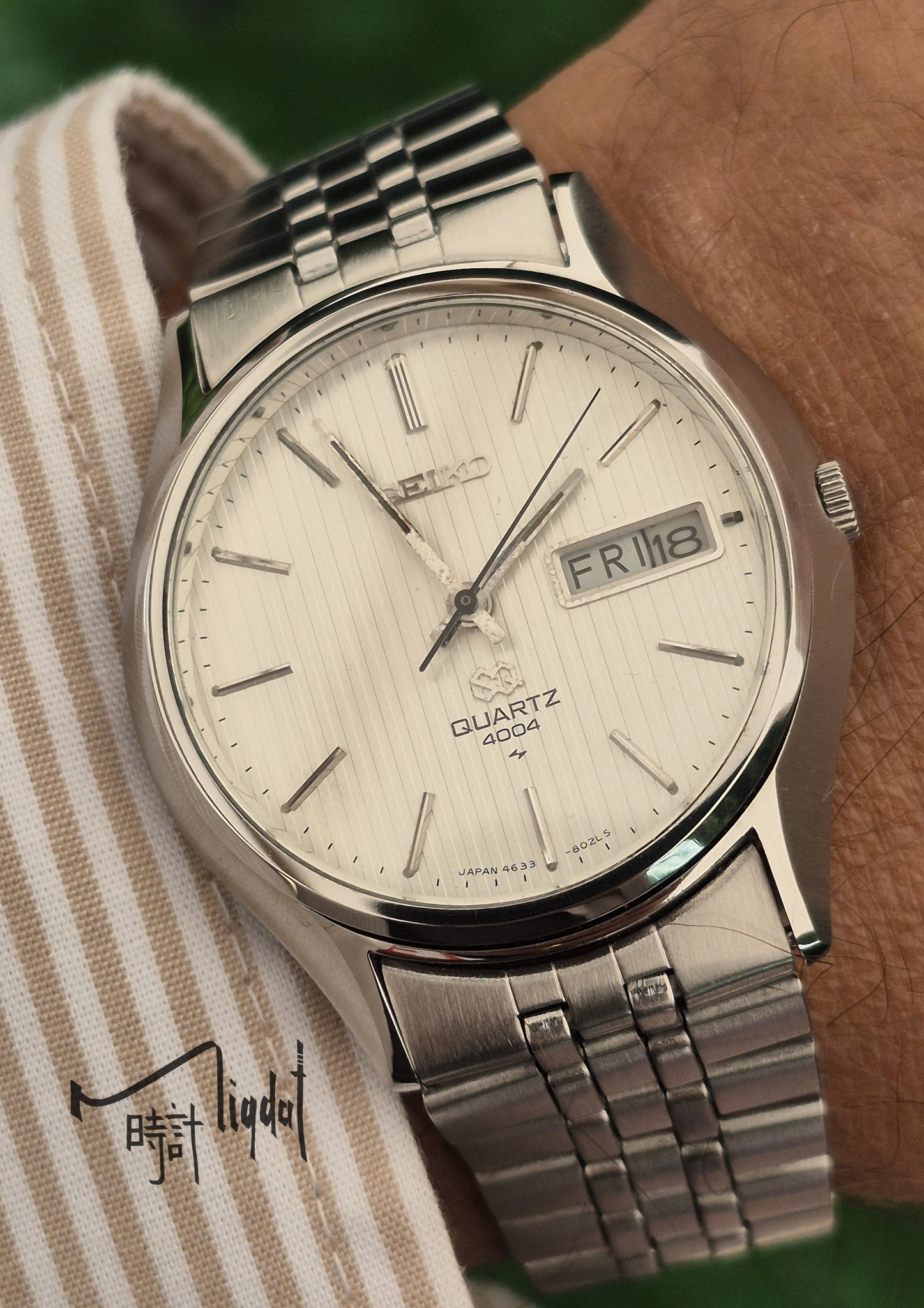 1976 ENJAPAN 4004 4633 QUARTZ SEIKO SEIKO GUARTY 40K CI GARTZ LIAn