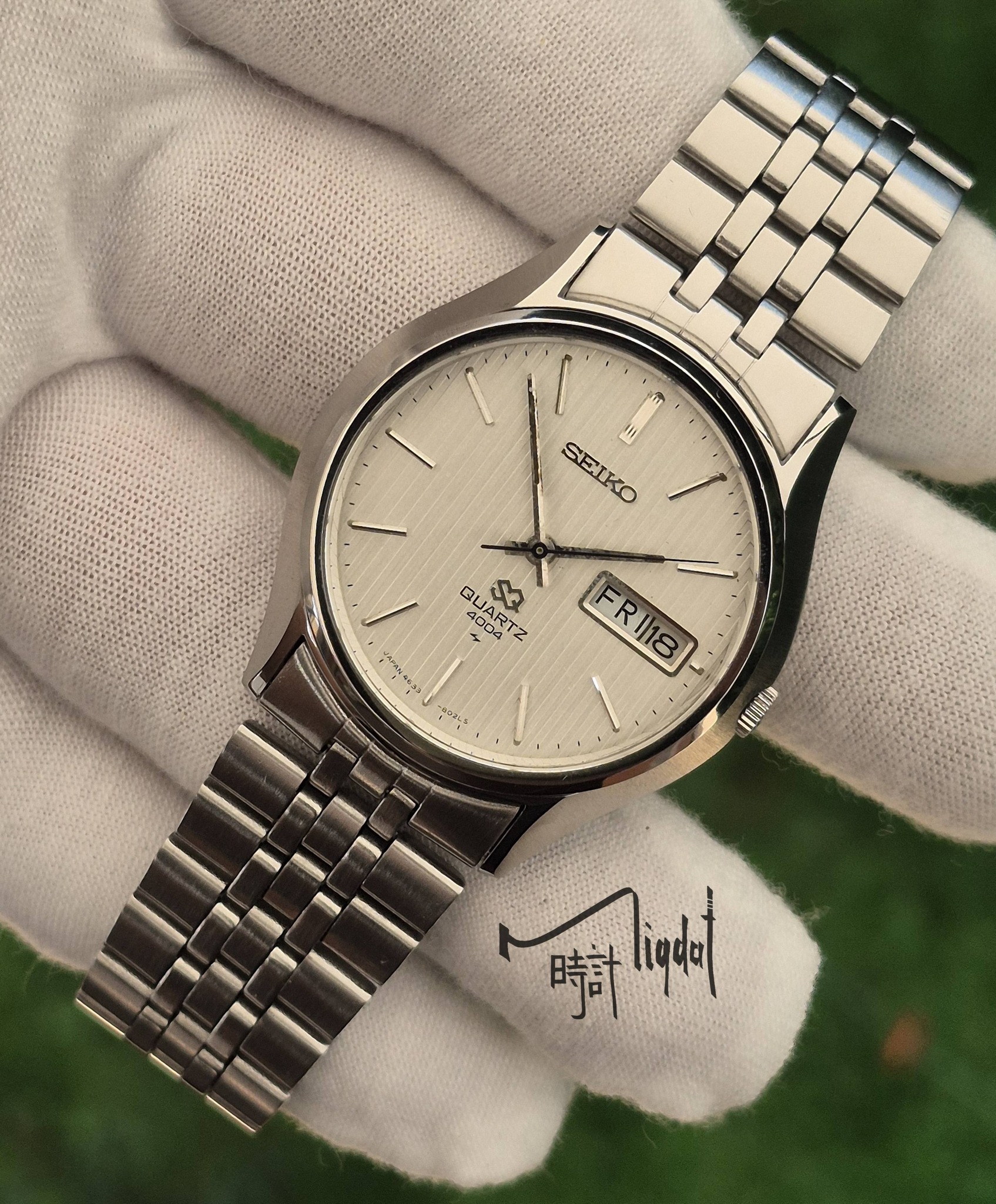 クルセイド　ヨーコ　サイン 1976 ENJAPAN 4004 4633 QUARTZ SEIKO SEIKO GUARTY 40K CI GARTZ LIAn