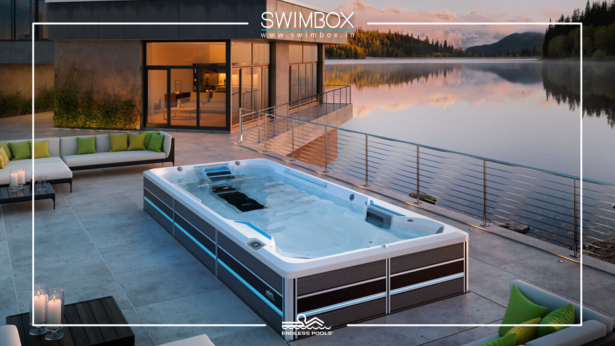 SwimBox India - Imagine taking a swim in a heated pool...