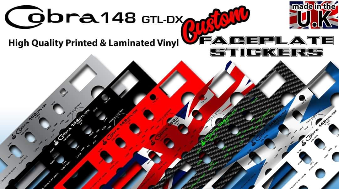 Cb faceplate decals
