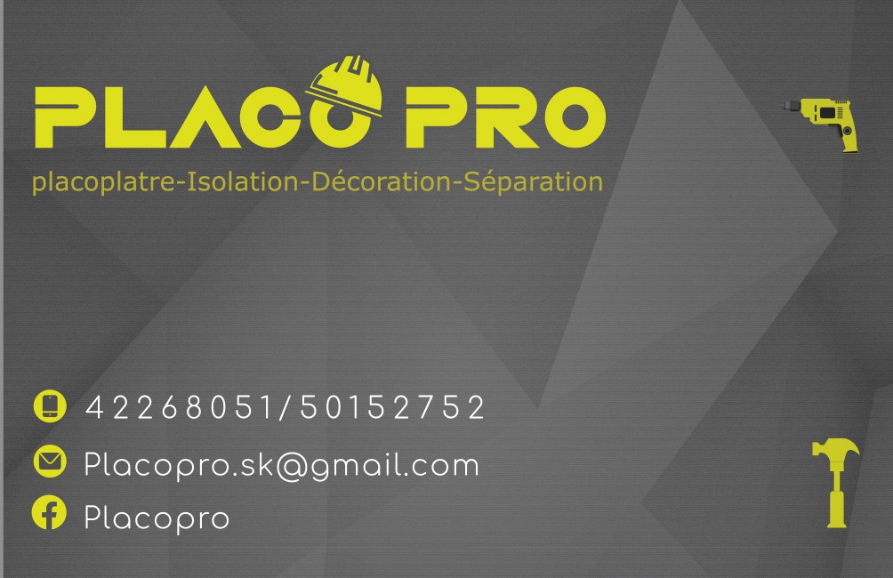 Placo pro | Sousse