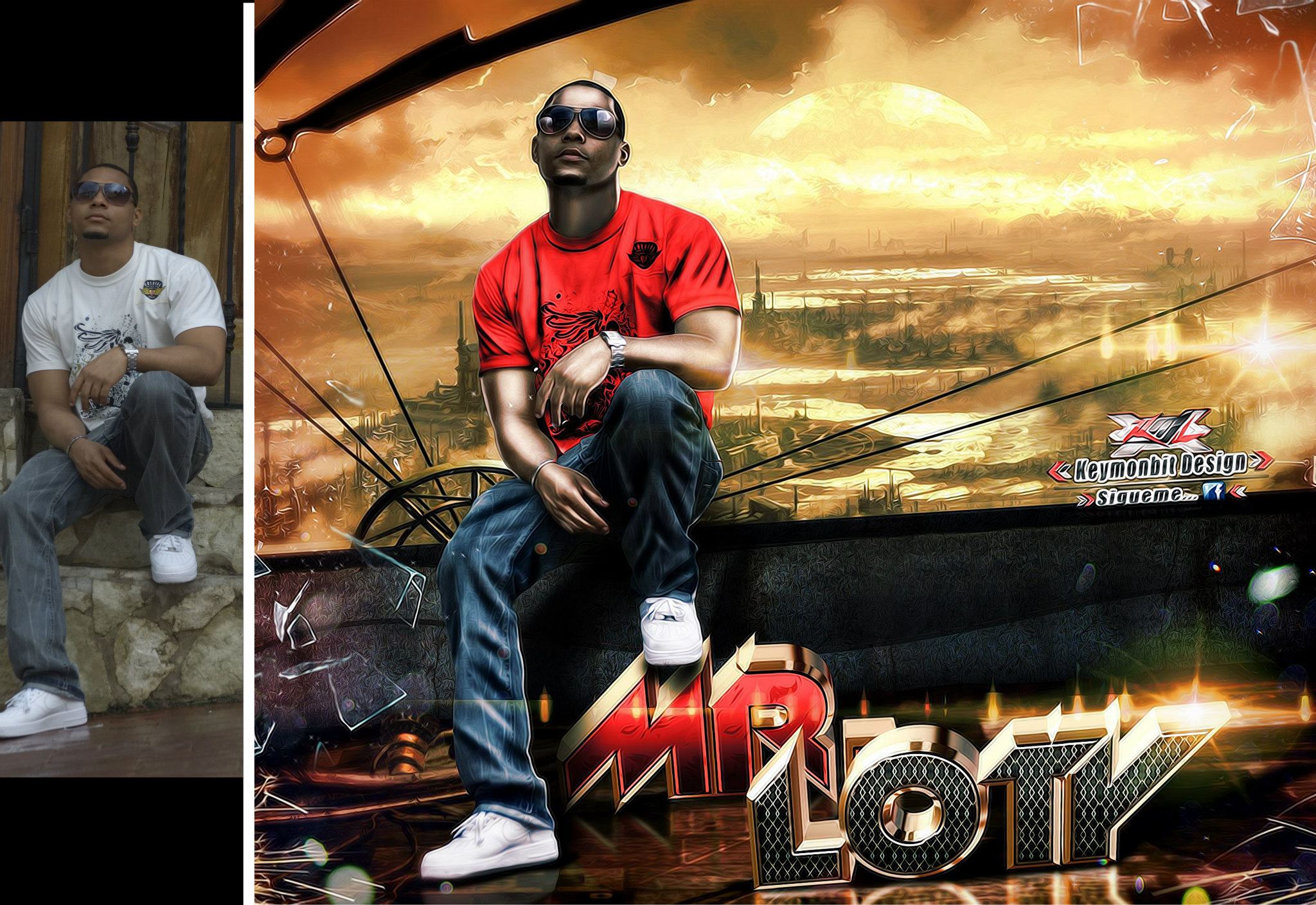Keymonbit - ANTES & DESPUES -NEW ART... | Facebook