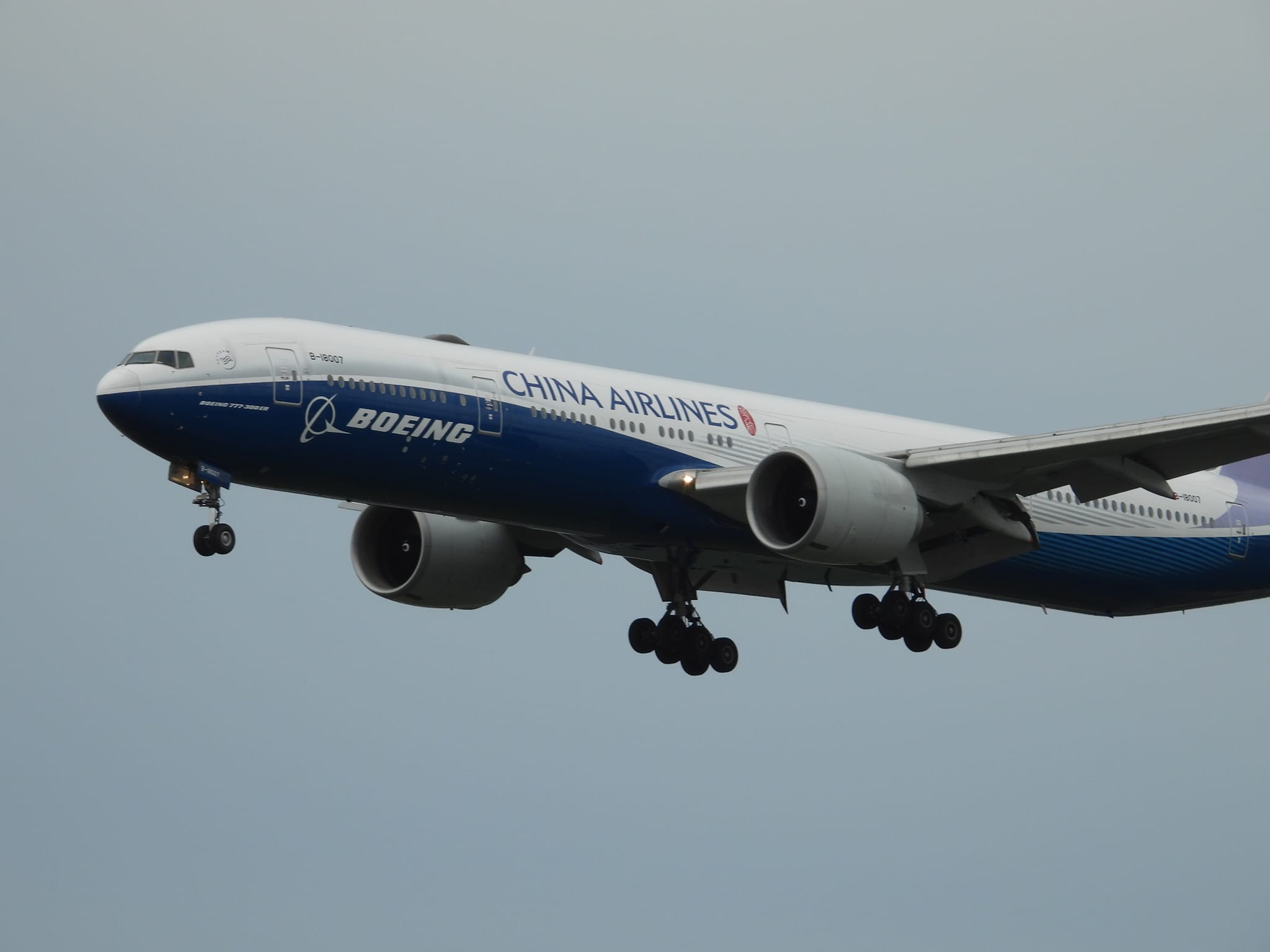 China Airlines 中華航空 The Boeing Company 777-300ER in the Boeing