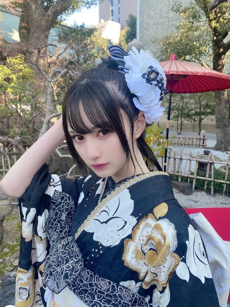 NMB48 山本望叶 あたたかかっ 直筆 浴衣