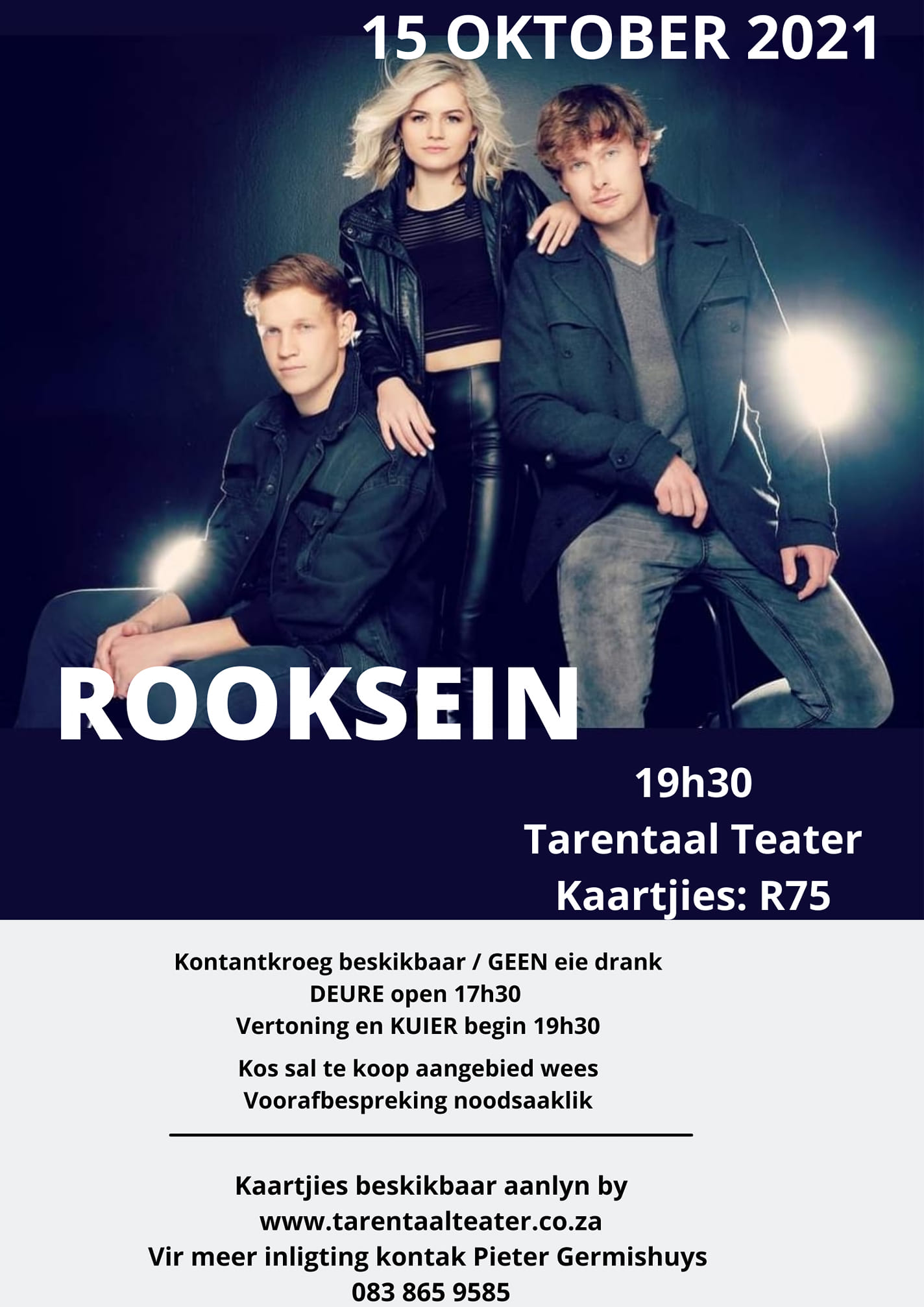 Die Tarentaal Teater - Kom geniet 'n aand saam met een vd 