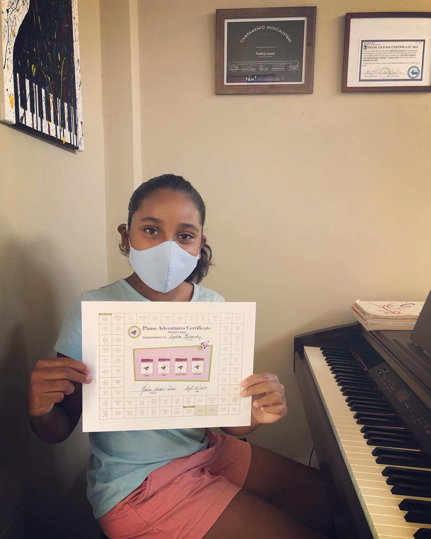 Congratulations to our first #piano... - Allegro Music School