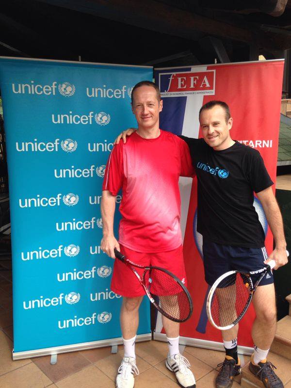 FEFA - Milan Popović i Miloš Ivanović iz UNICEF | Facebook