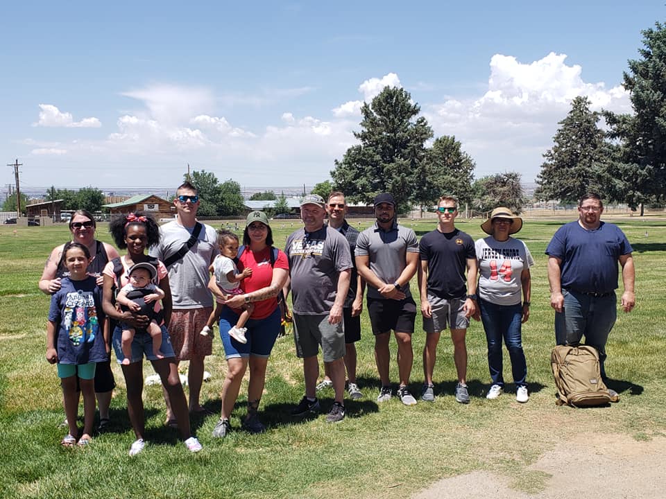 The volunteers placing... - Air Force Nuclear Weapons Center