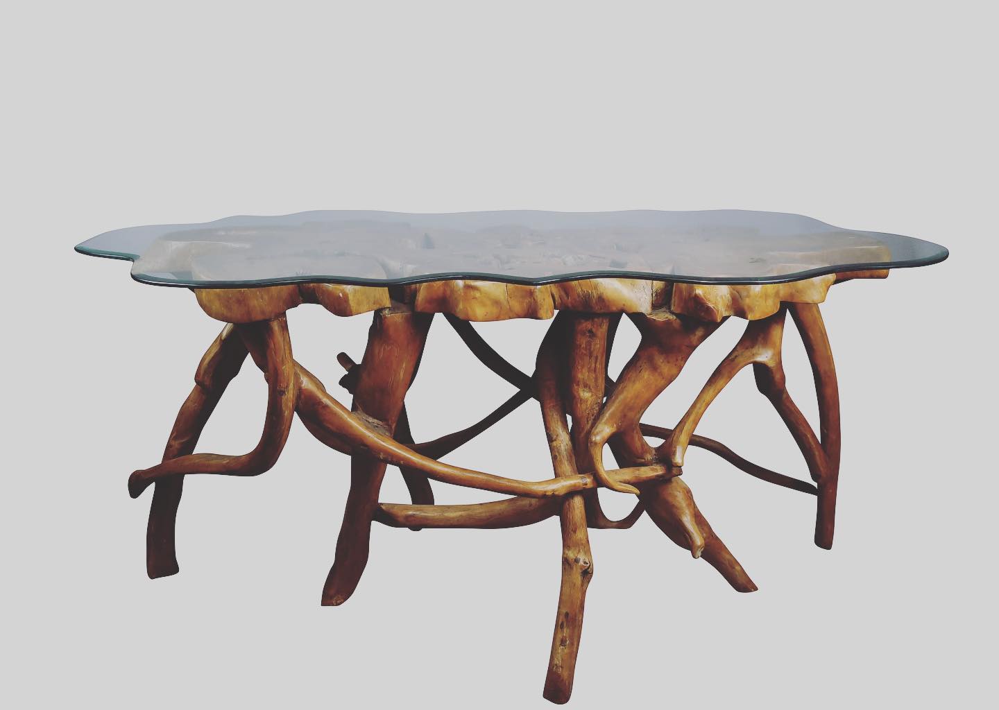 This spectacular root base table... - Homewood House Antiques