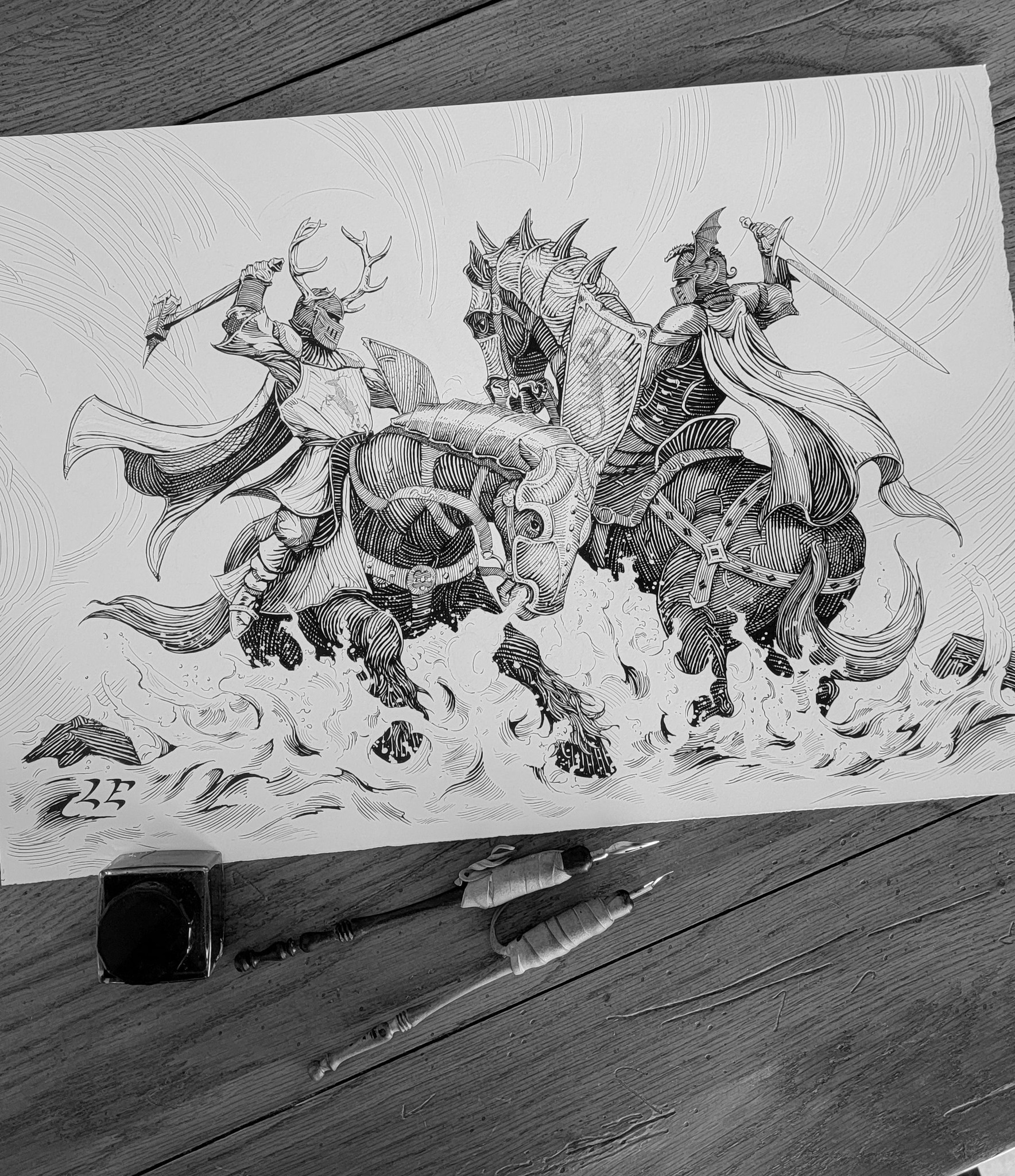 Game of Thrones Art and Images sketch card!