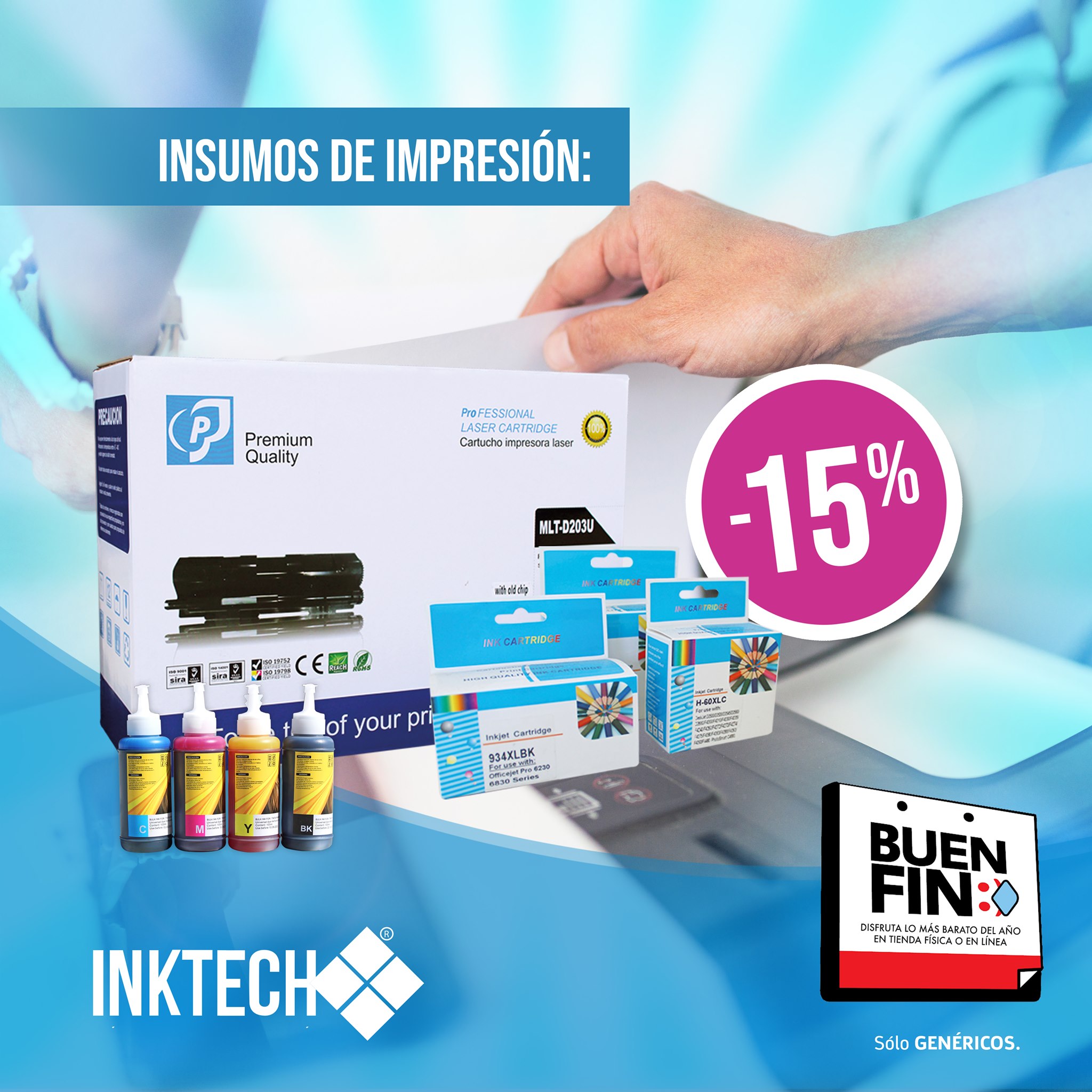 Inktech - ¡LOS GENÉRICOS SON SIMILARES AL ORIGINAL! ⚡... | Facebook
