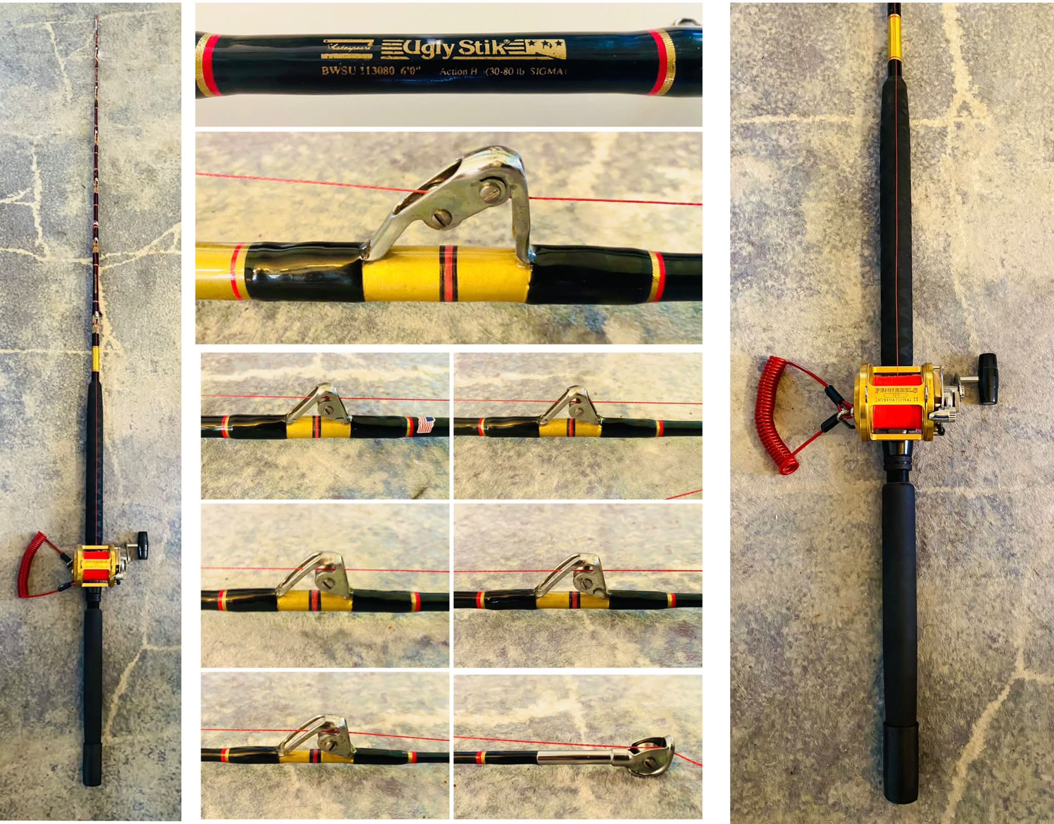 13 ft telescopic fishing rod Mitchell Catch Power 6ft-13ft Color:Charcoal / Silver Anodize Black Widow 3 Section Shimano X5 9-11ft Multi Bearings:6+1