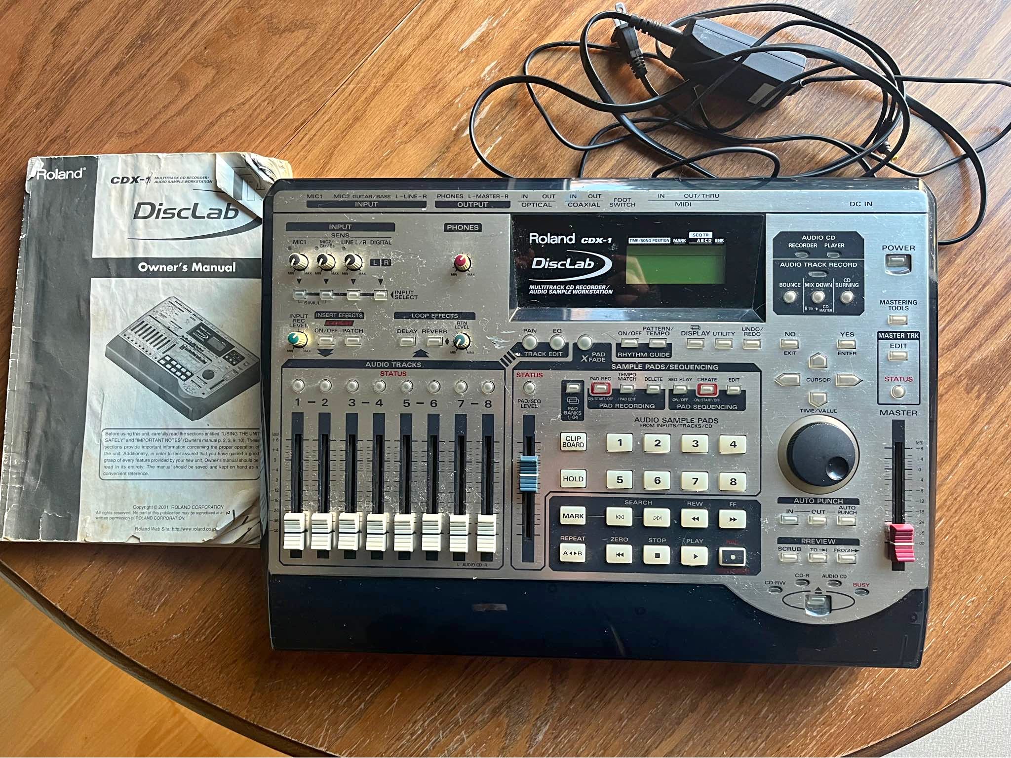 Roland CDX-1 DiscLab Multitrack CD Recorder - Pro Audio Equipment ...