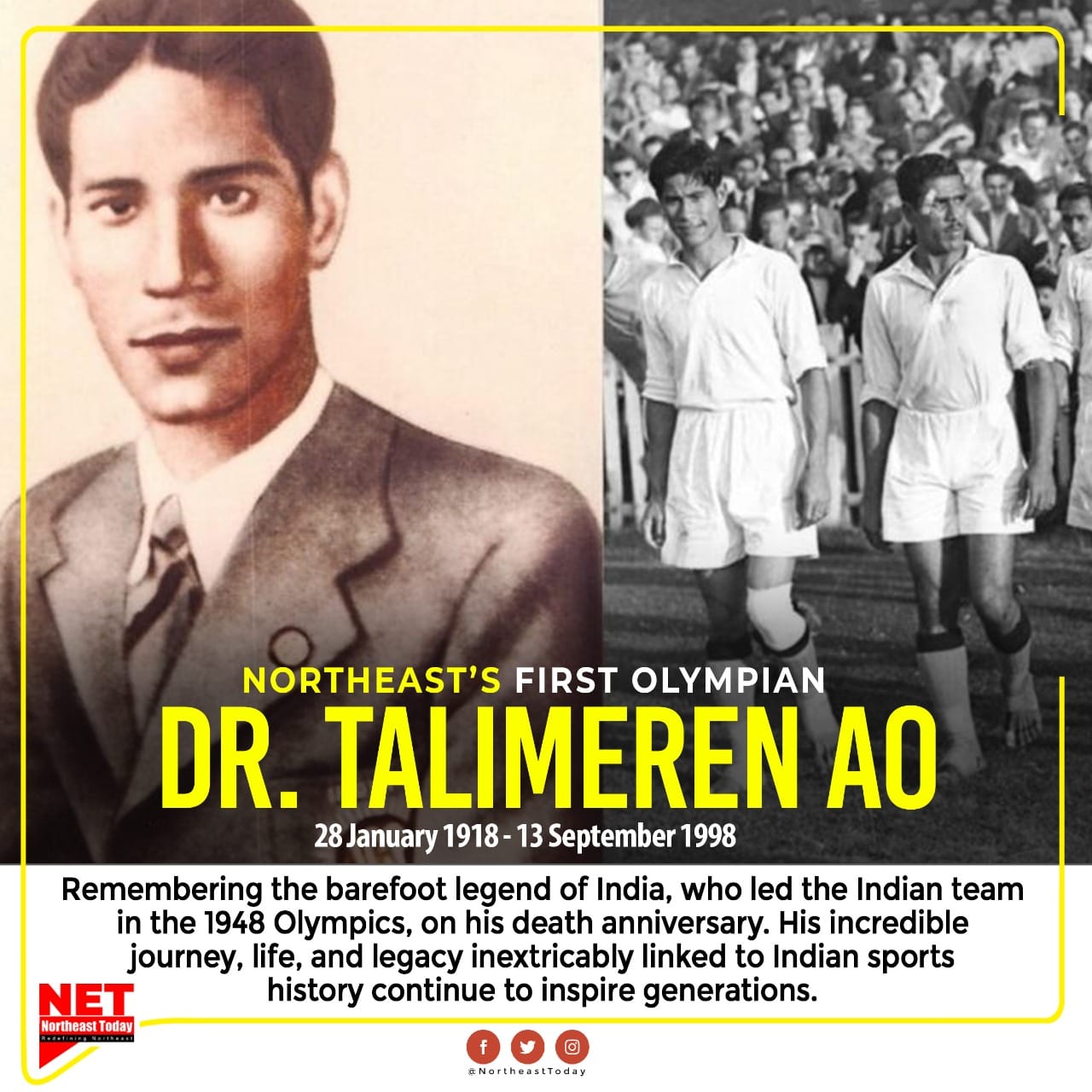 Northeast Today - Dr. Talimeren Ao, the man who started Northeast’s ...