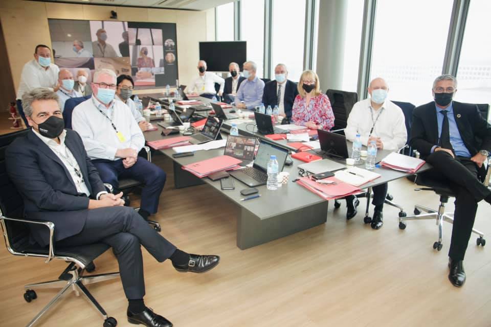 Ricoh - Les CEOs européens Davide Dino Oriani, Bob van Heyningen, Eric ...