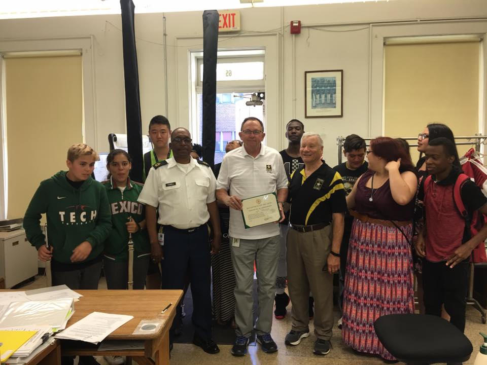 1SG Jerry Ridenour... - Arsenal Technical High School JROTC | Facebook