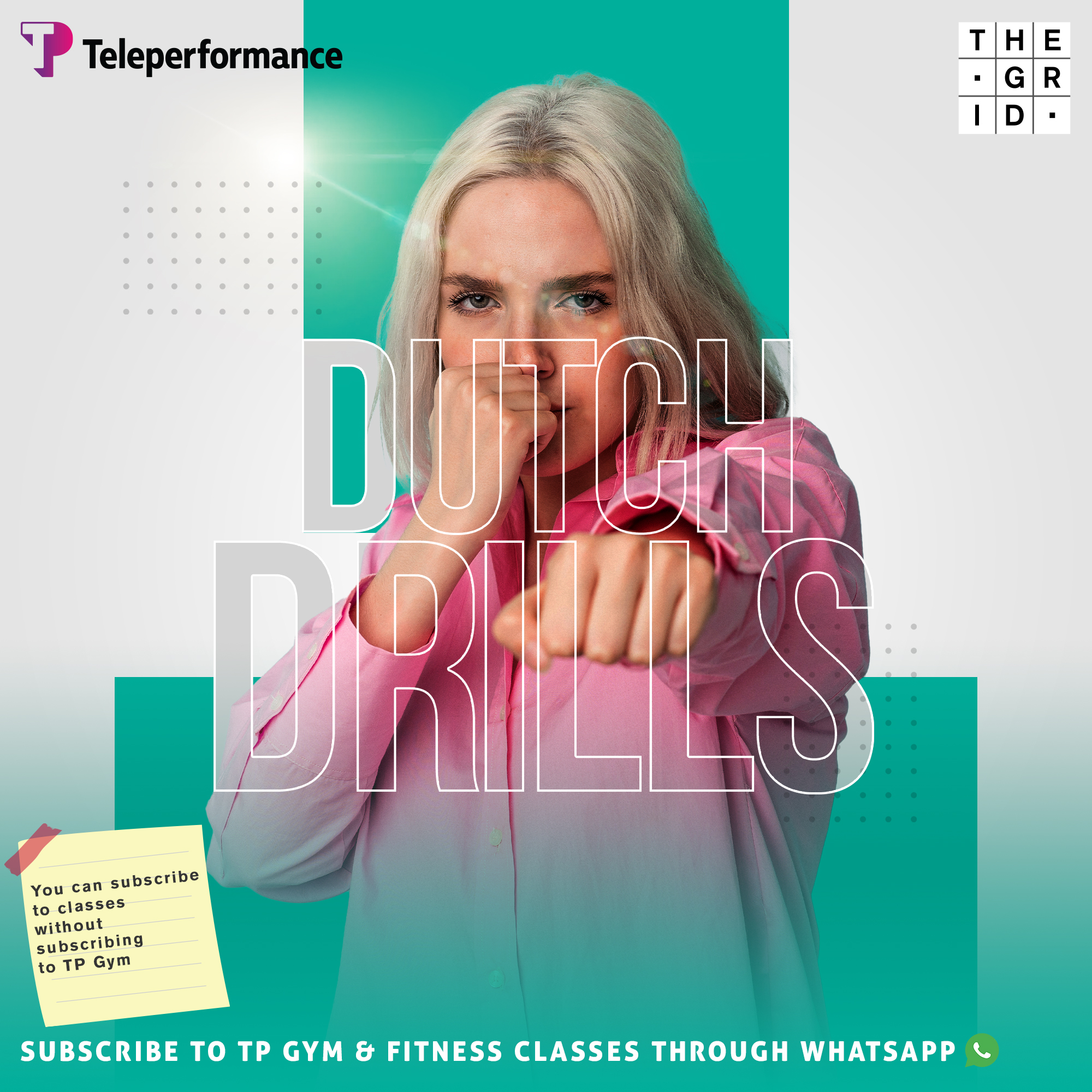 TP Gym health & fitness classes... - Teleperformance Egypt