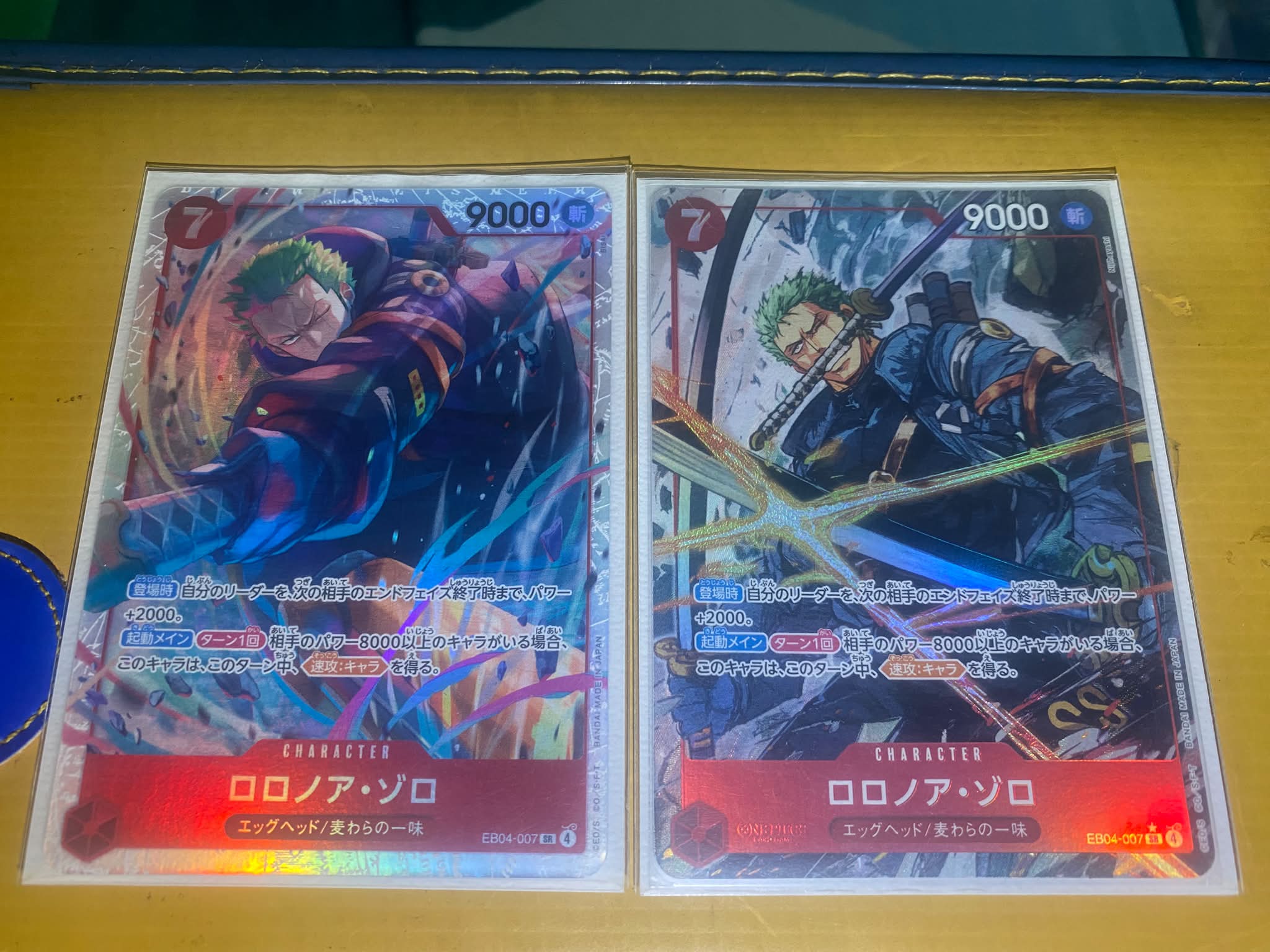 Zoro SR and AA Cards for Sale - 4.5k PHP