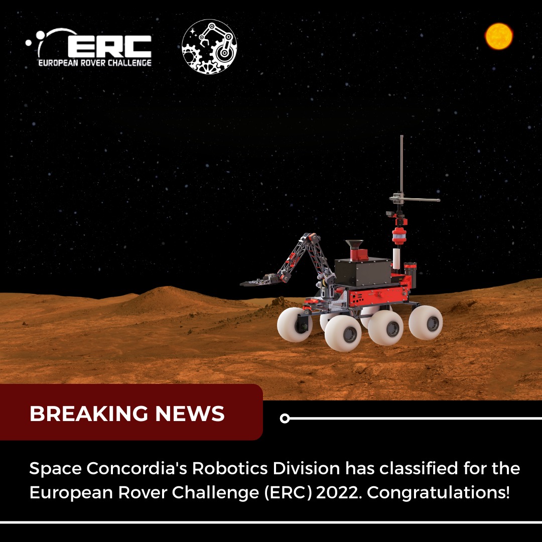 Space Concordia - 🤖 SC Robotics 🤖 We are pleased to...