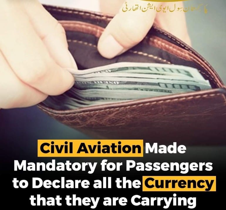 Travelers reminded to follow currency declaration rules