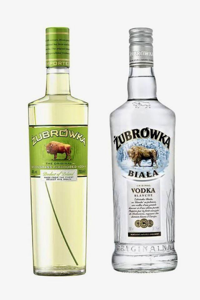 New Polish flavoured vodka! Zubrówka Zlota - contains oak bark and