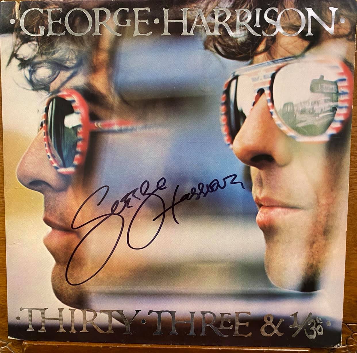 George Harrison's Thirty Three & 1/3 album