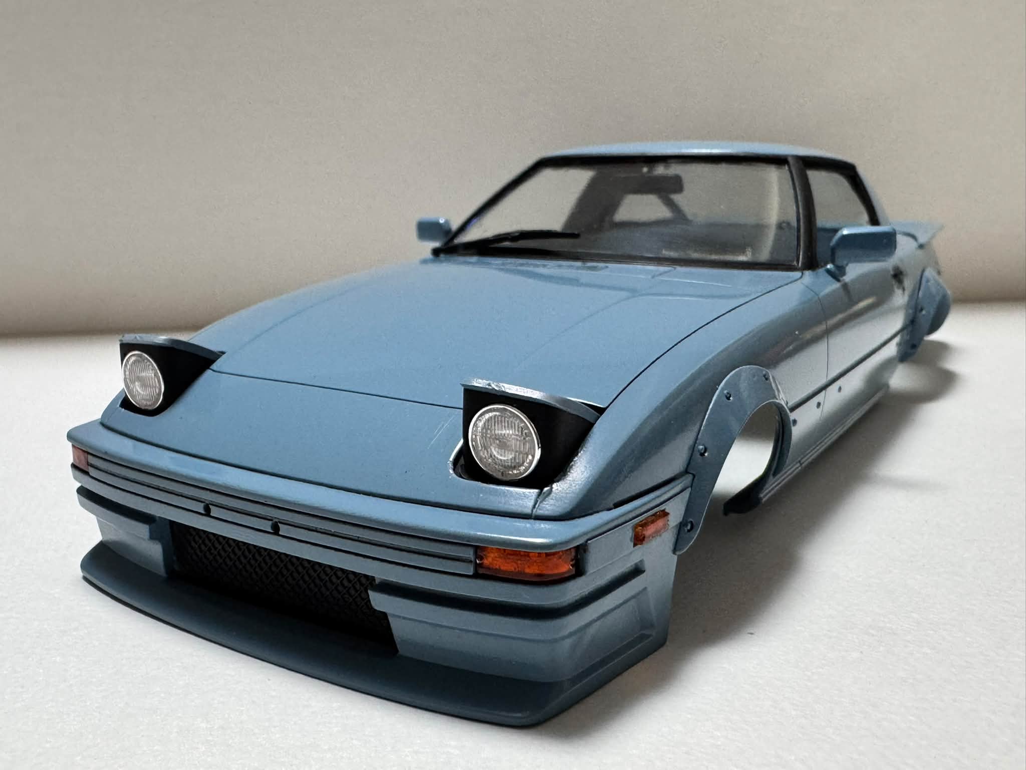 1/24ソアラ3.0リミテッド　BBSLMホイールの完成品。 1/24ソアラ3.0リミテッド BBSLMホイールの完成品。 タミヤ 1/24