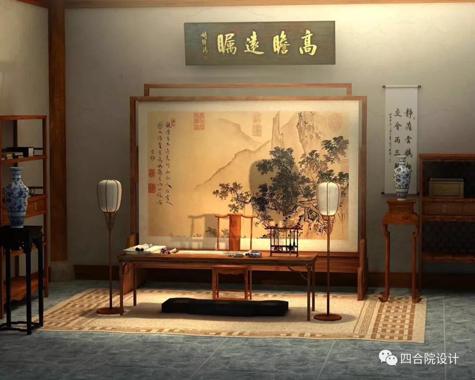 诗和远方，藏在书房｜中式书房，沉静书卷气 Poems... - Chinese Architecture Urbanism | Facebook