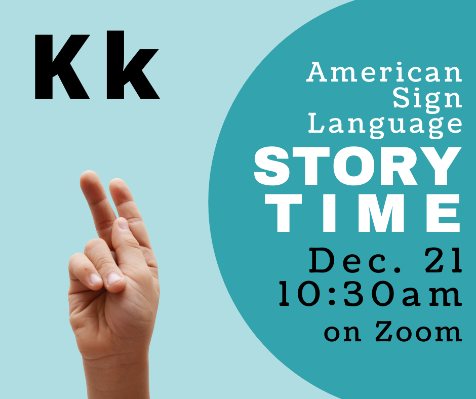 An American Sign Language interpreter... - Westbank Libraries | Facebook