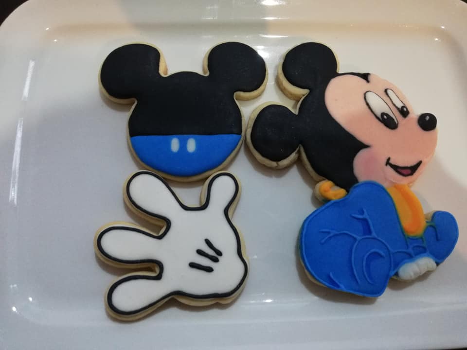 Arte Vainilla Galletas Mickey Bebe Facebook