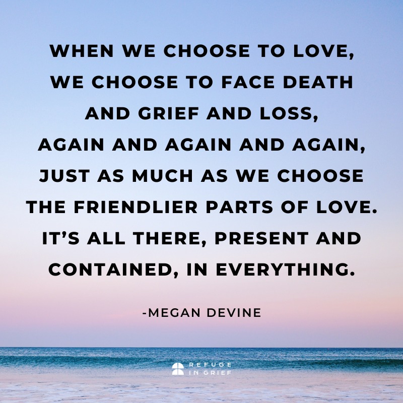 Refuge In Grief - How can any of us who have lived intense...