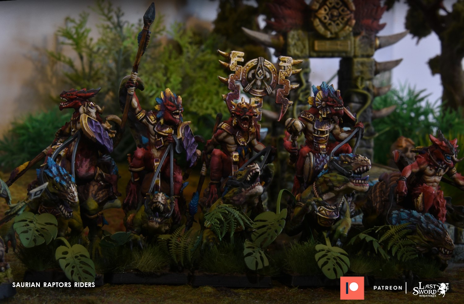 Saurian Raptor Riders... - Last Sword Miniatures | Facebook