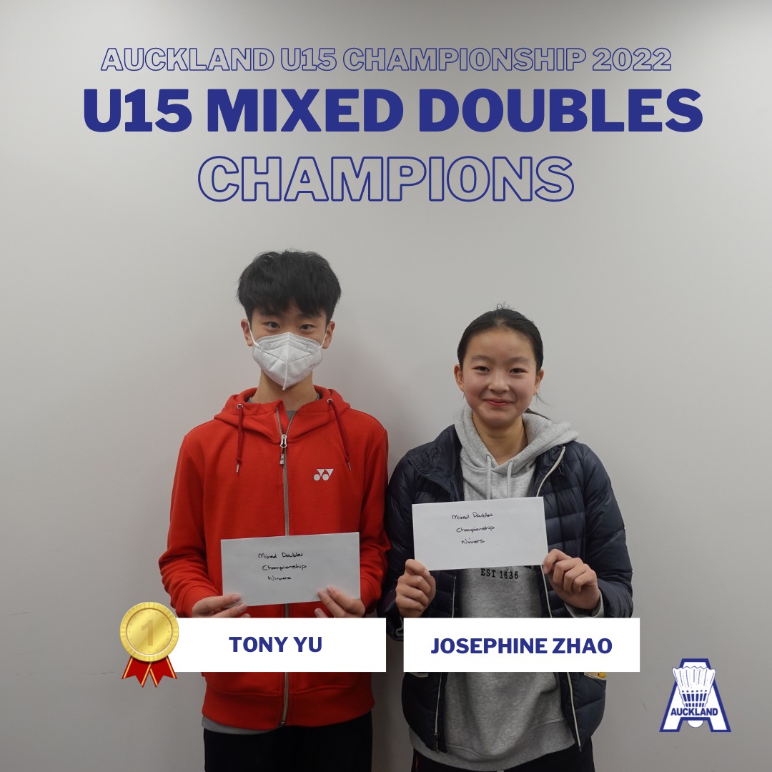 Congratulations to your Auckland U15... - Auckland Badminton | Facebook