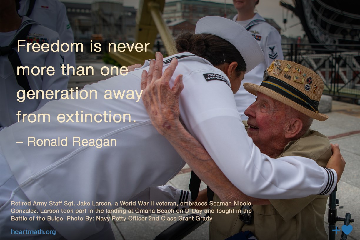 Our freedom... - HeartMath for Troops, Veterans and Families | Facebook