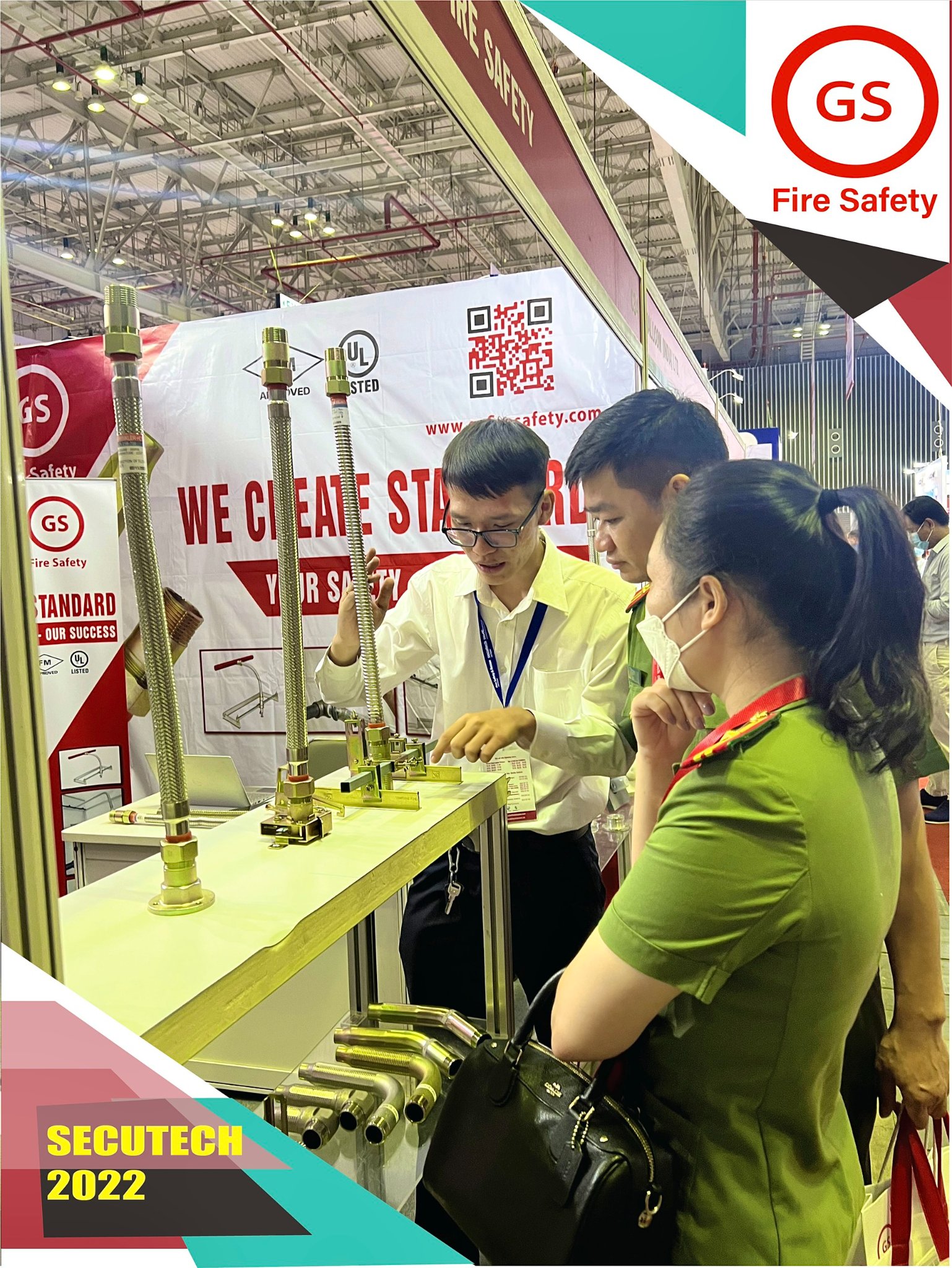 GS Fire Safety-Flexible Sprinkler Hose