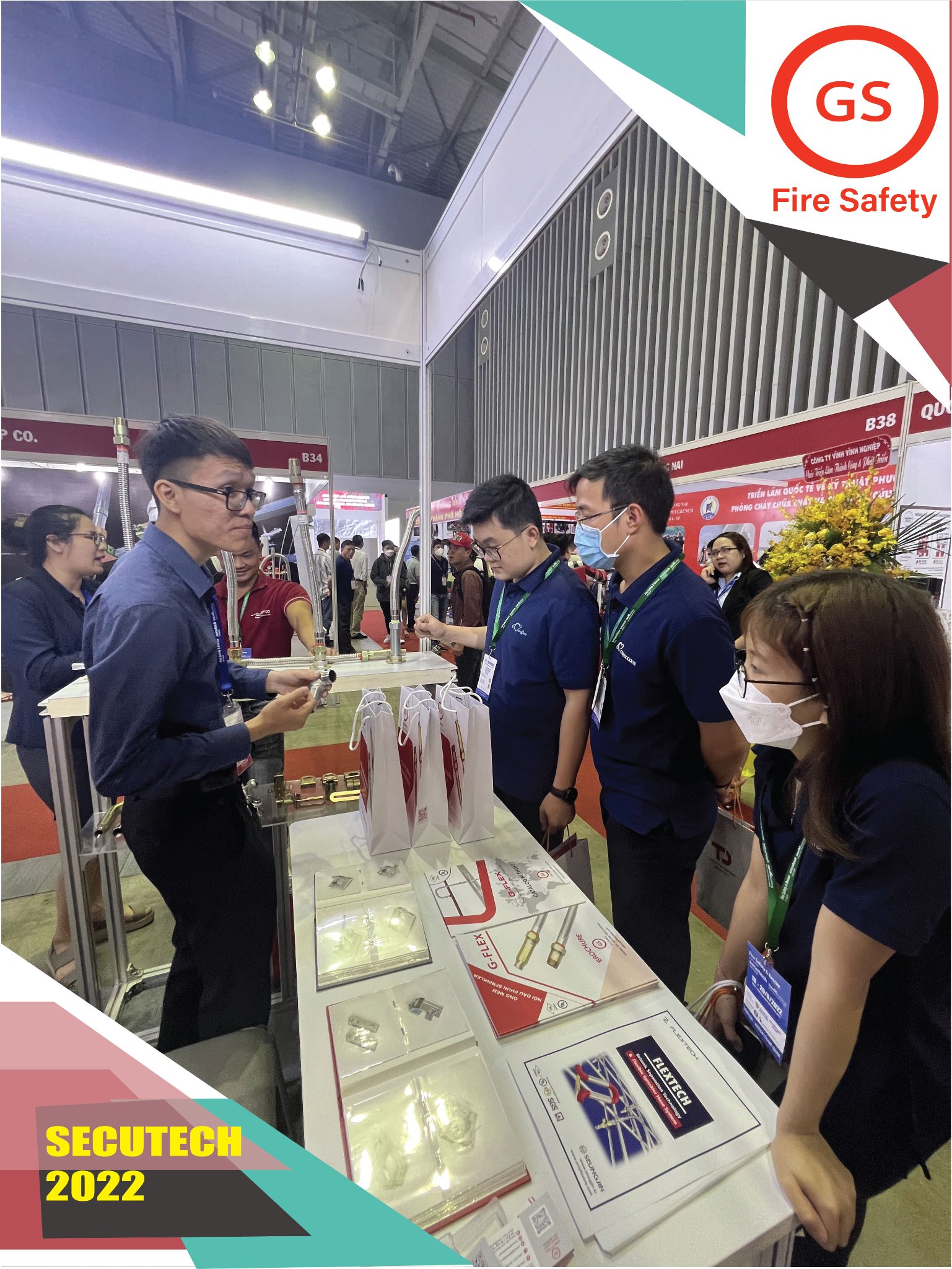 GS Fire Safety-Flexible Sprinkler Hose