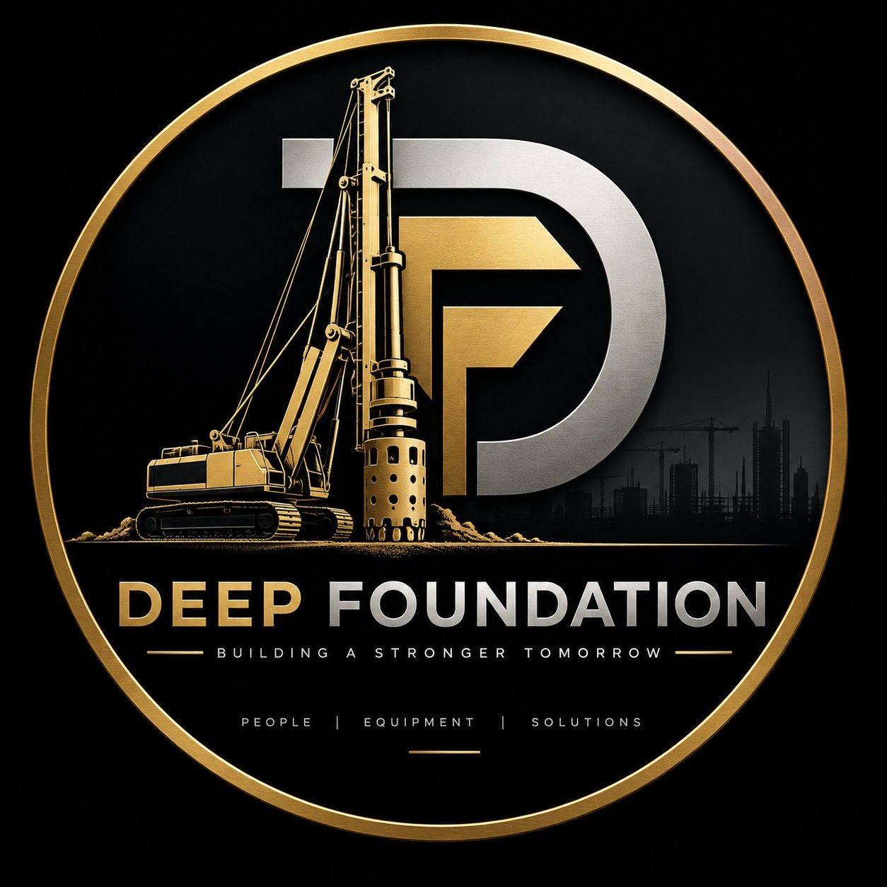 Kelly bar spinning as the drilling process begins. 🔄🏗️ Steady rotation ...