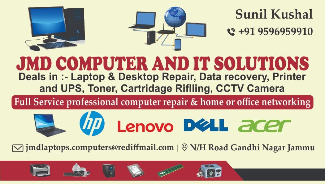 Jmd Computer And It Solutions.