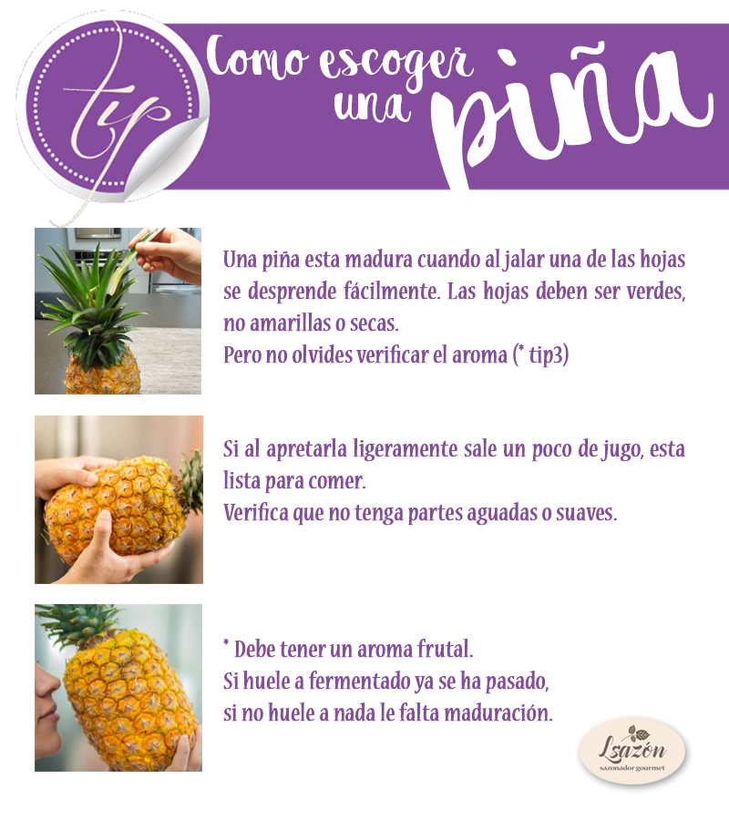 Lsazon - Tip, tip, tip: Como escoger una piña...