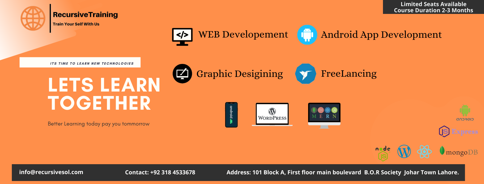 Recursive Trainings | Lahore