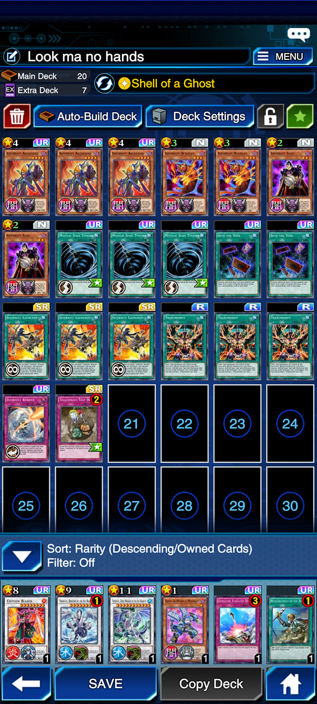 yugioh infernity deck 2020 Complete Custom for Yu-Gi-Oh! 5D's Ships immediately! Tournament [Infernity] Deck