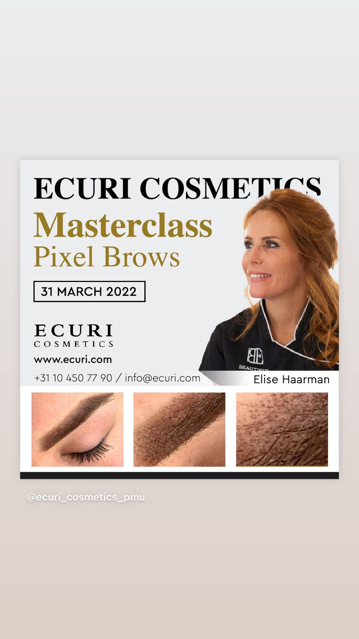 Masterclass Pixel Brows 31 maart... - Beautiful by Elise | Facebook